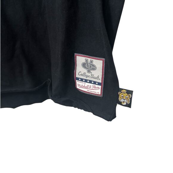 NWT! Mitchell & Ness Louisiana State University Glitter Crop Crewneck - Size L - Picture 3 of 7